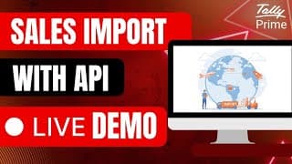 Tally API Bridge / Smart Sync demo video
